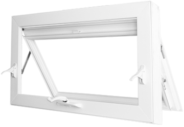 Image depicts an awning window.