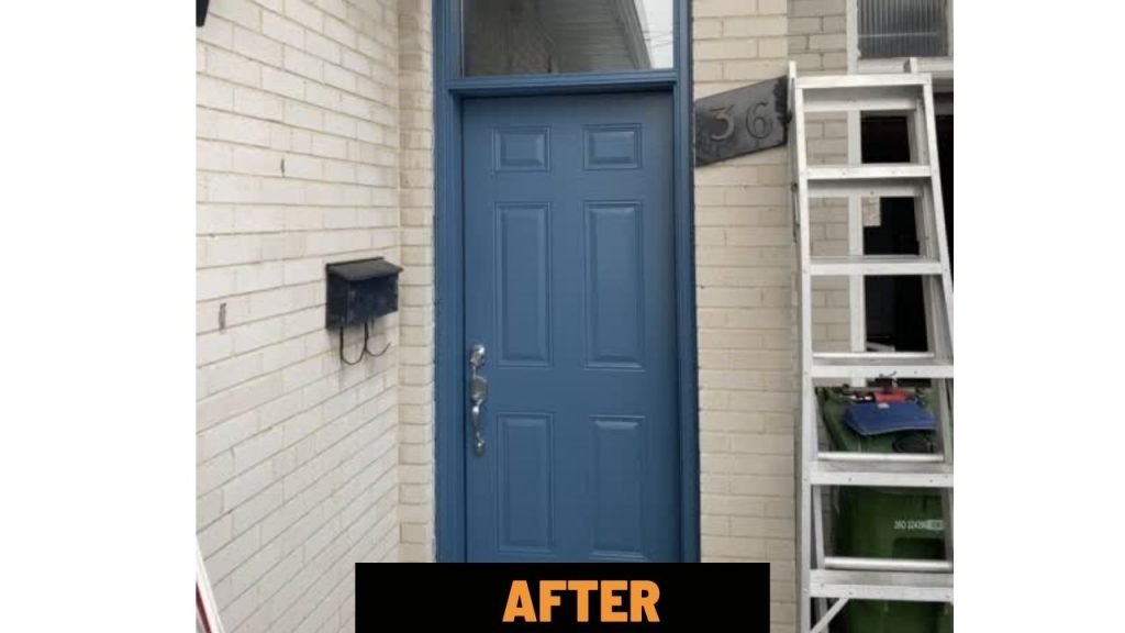 After Front Entrance Door Replacement