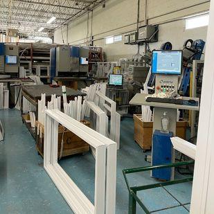 Alda window frame manufacturing facility