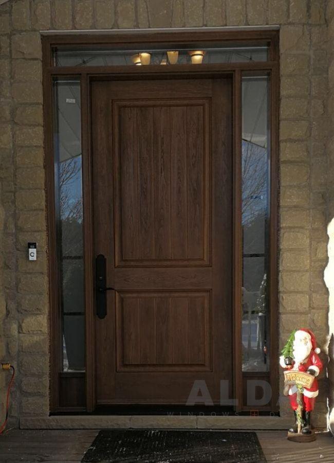 dark brown fiberglass front door for sale Etobicoke