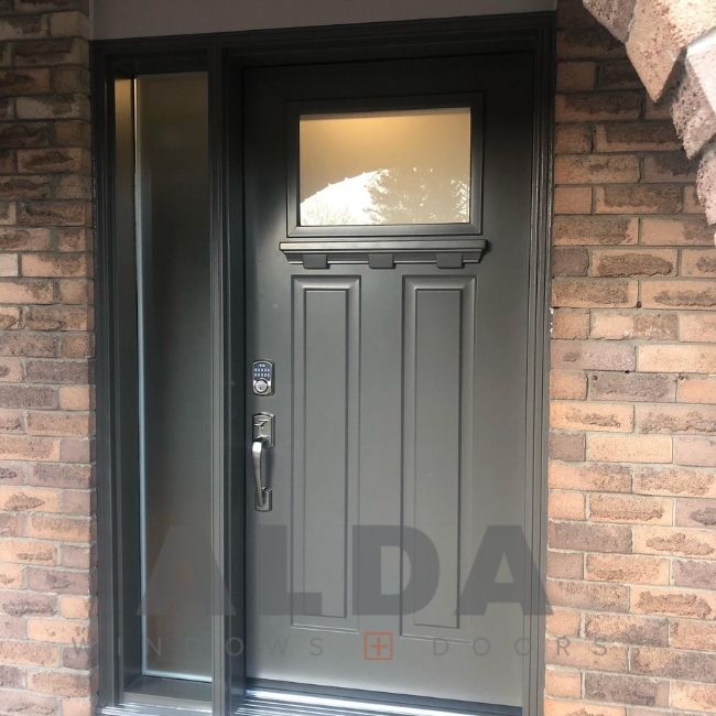 grey front door replacement