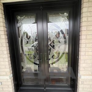 don mills double glass door installation