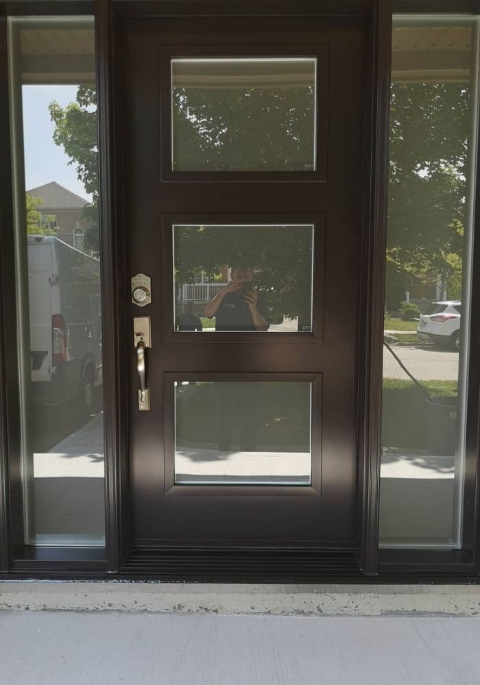 Front Door With Sidelites Toronto ️ ALDA Windows And Doors