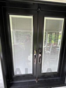black steel double doors vaughan