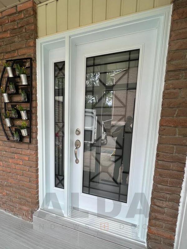 WroughtIron Door Design for Kitchener Home ALDA Doors