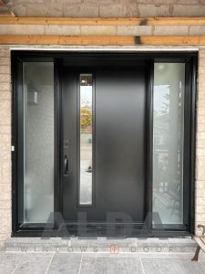black steel doors brampton