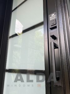 modern steel door