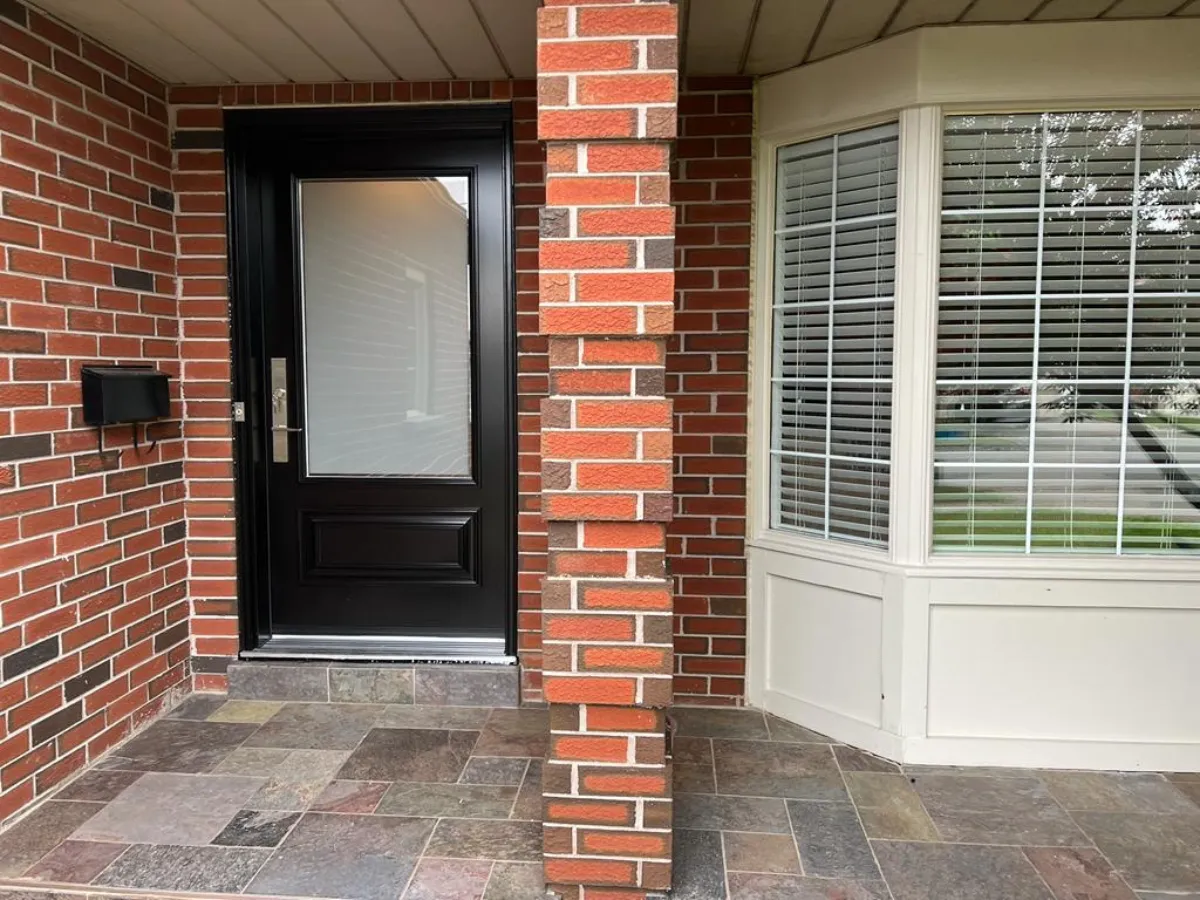 winterproof front doors against snow salt