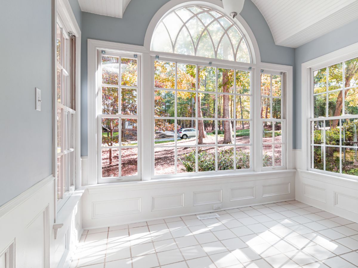 view of multiple windows