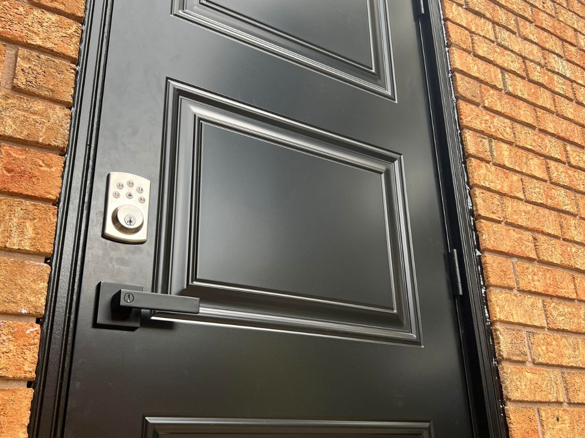 steel door entry steel door entry