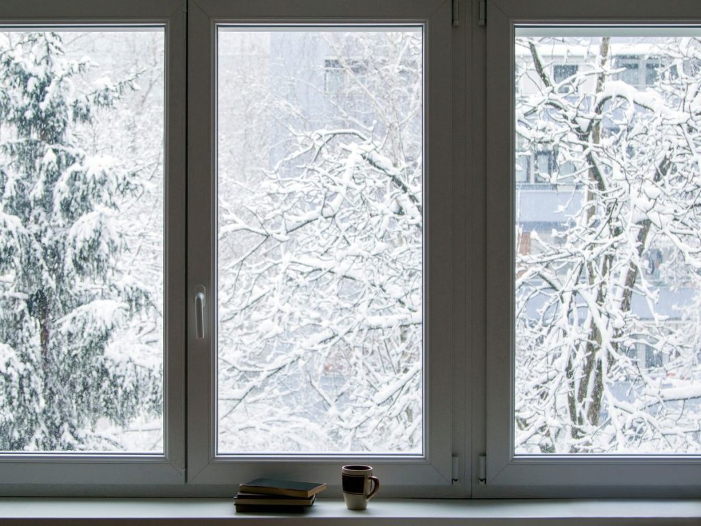 windows in winter