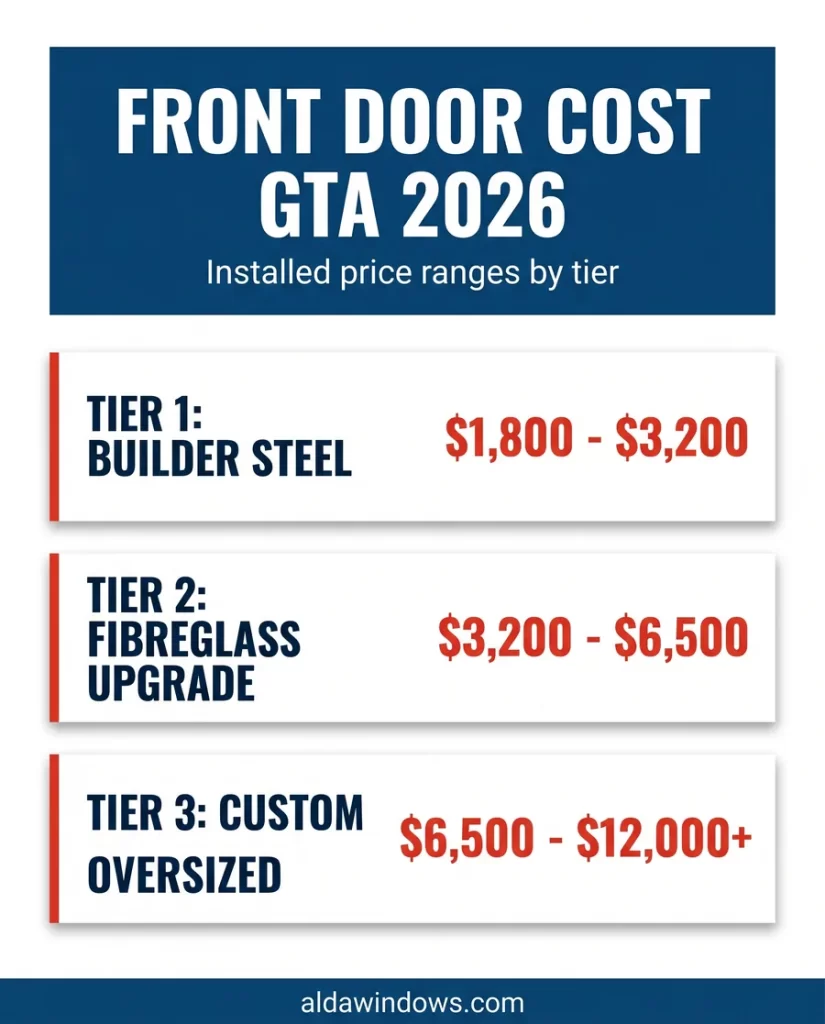 Front doors cost GTA