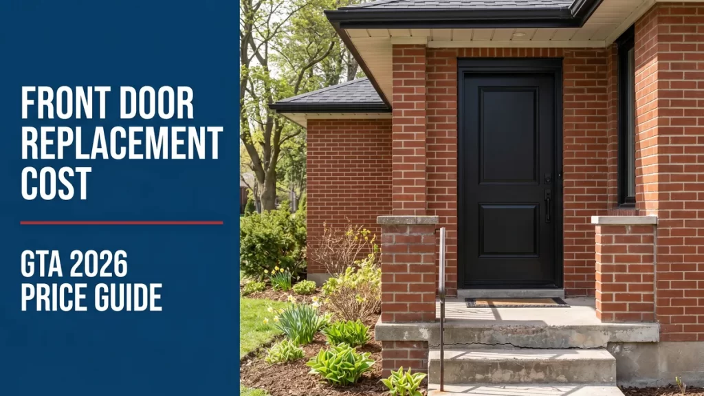 front door replacement cost GTA 2026
