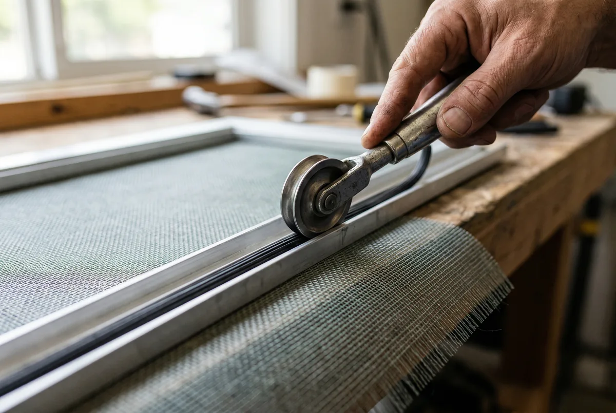 window screen replacement