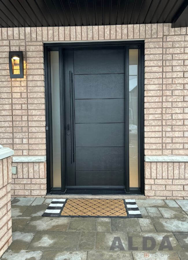 matte black fiberglass exterior door with sidelights matte black fiberglass exterior door with sidelights